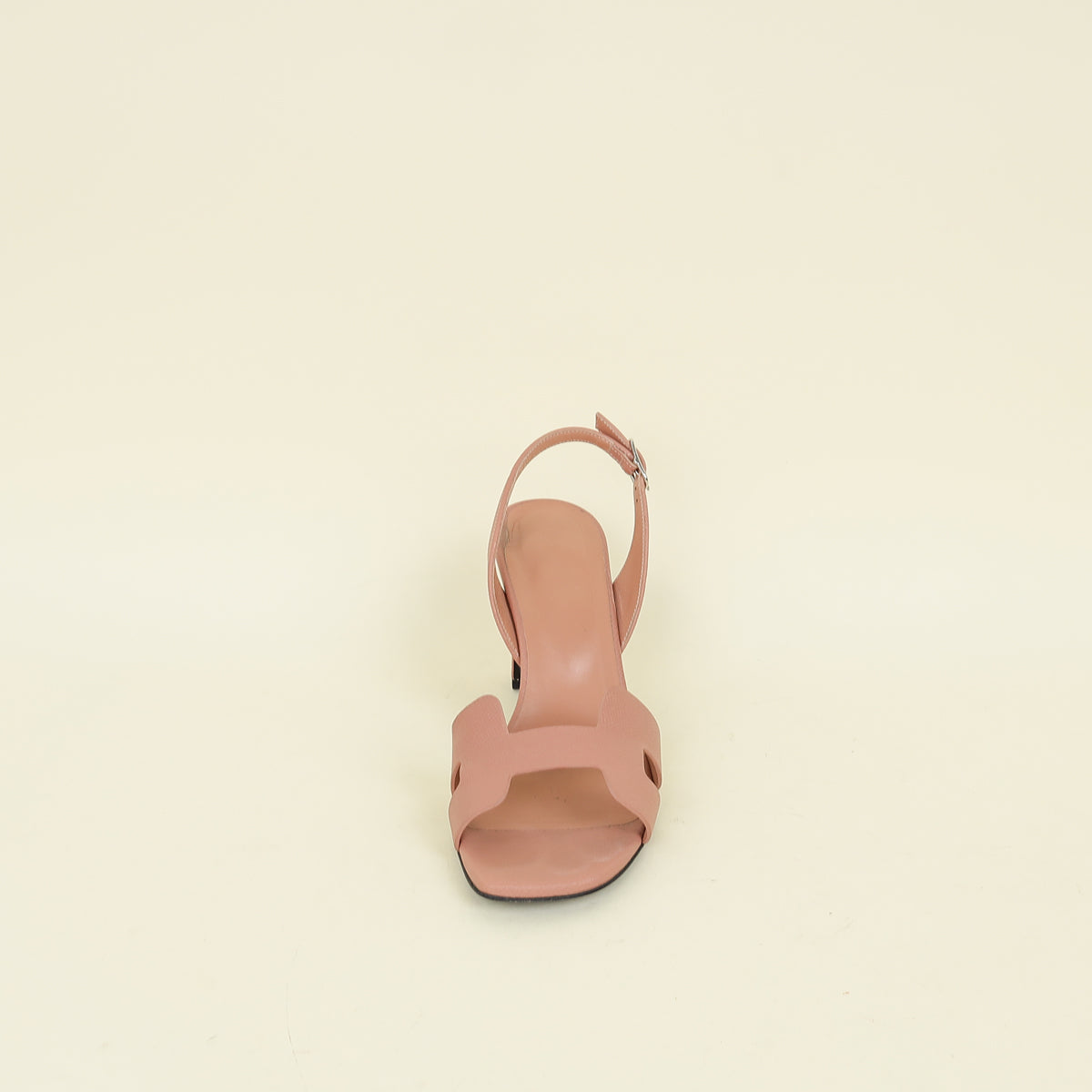 Hermes Rose Confetti Eternite 80 Sandals 39.5