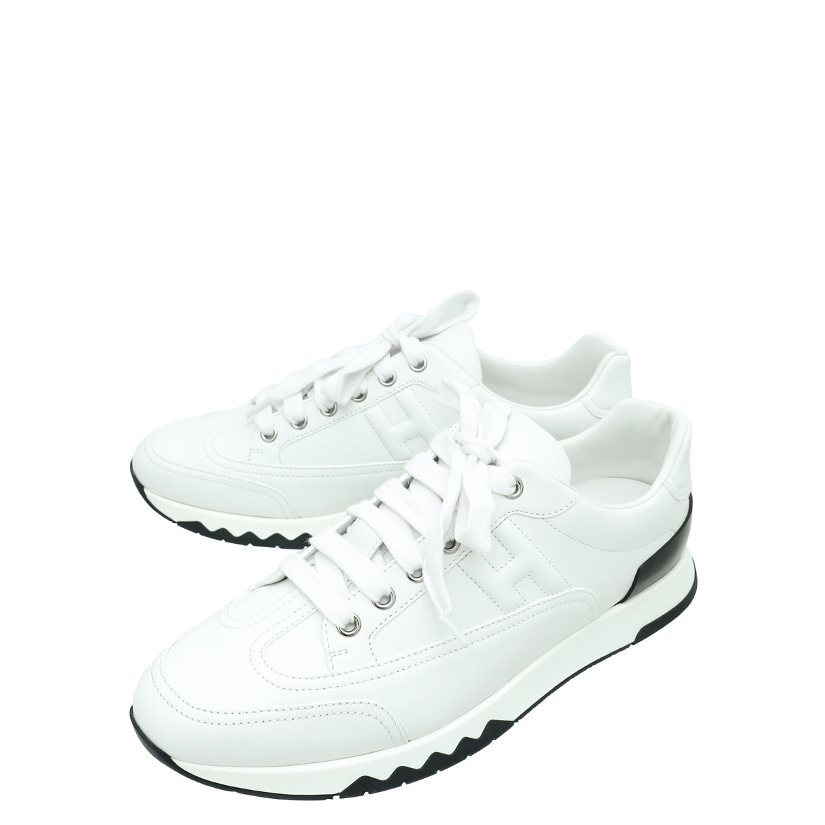 Hermes Blanc Trail Sneaker 39.5