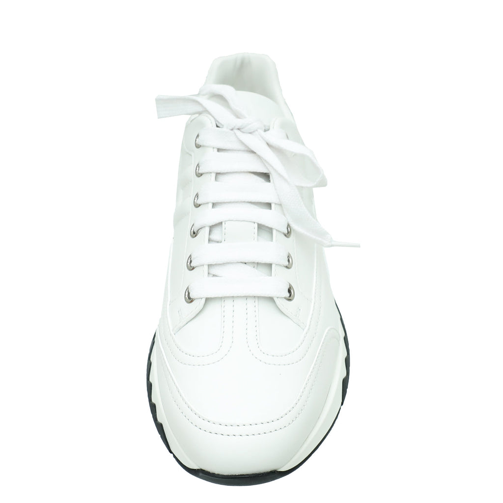 Hermes Blanc Trail Sneaker 39.5