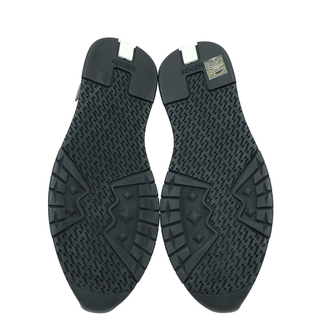 Hermes Blanc Trail Sneaker 39.5