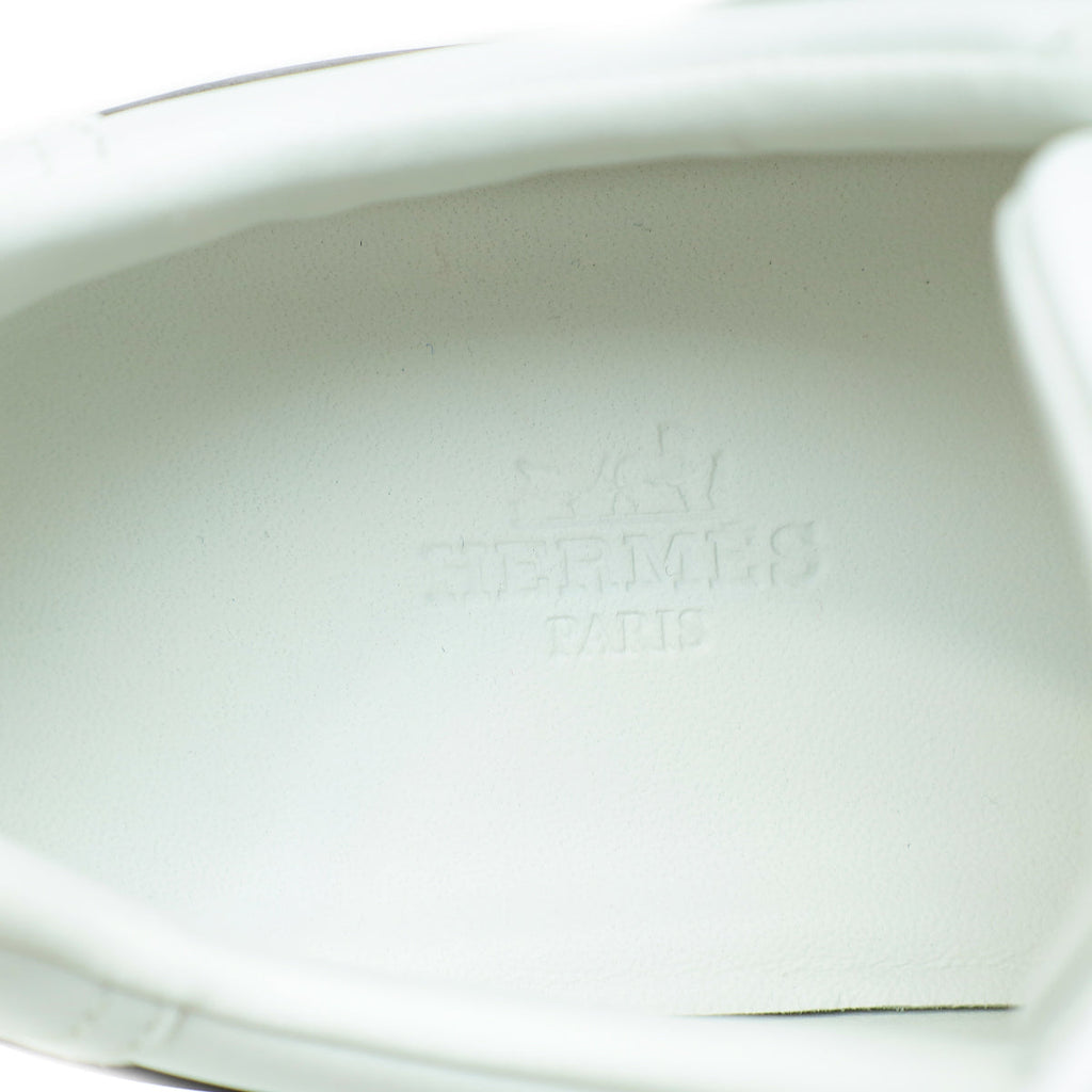 Hermes Blanc Trail Sneaker 39.5