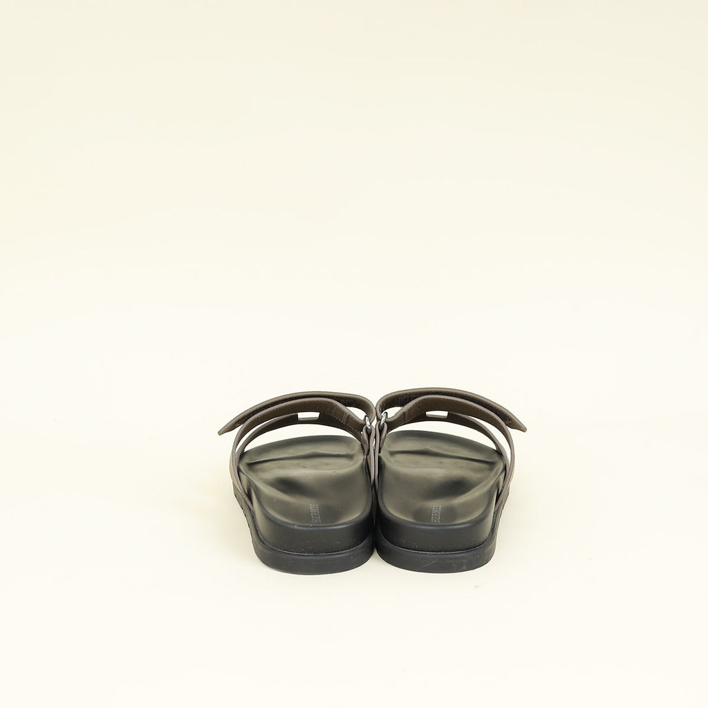 Hermes Gris Etain Chypre Sandal 39.5