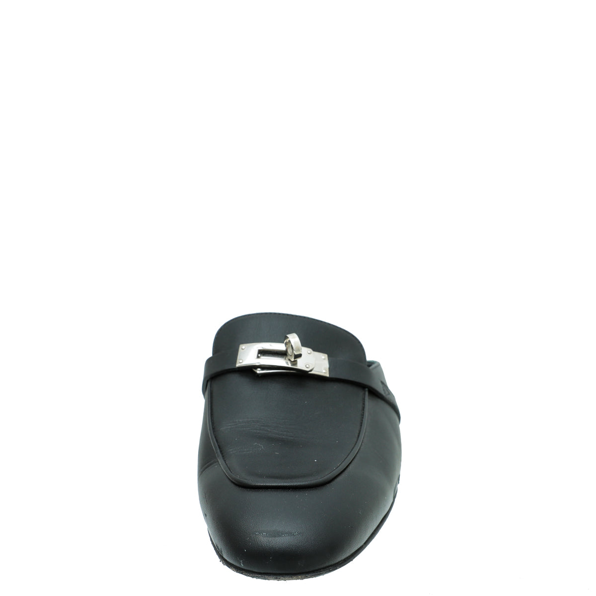 Hermes Noir Oz Mule 39.5
