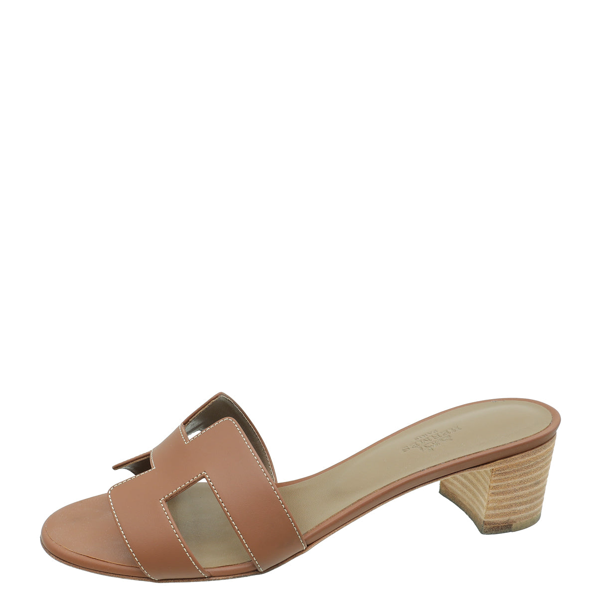 Hermes Gold Oasis Sandals 39.5