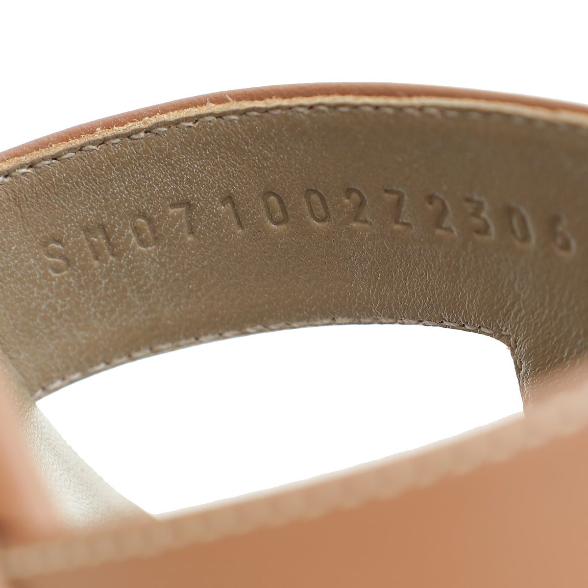 Hermes Gold Oasis Sandals 39.5