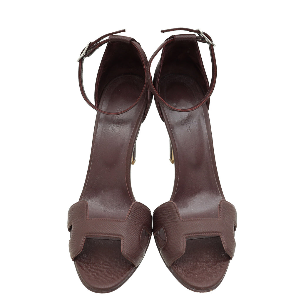 Hermes Ecorce Premiere 105 Sandals 39.5