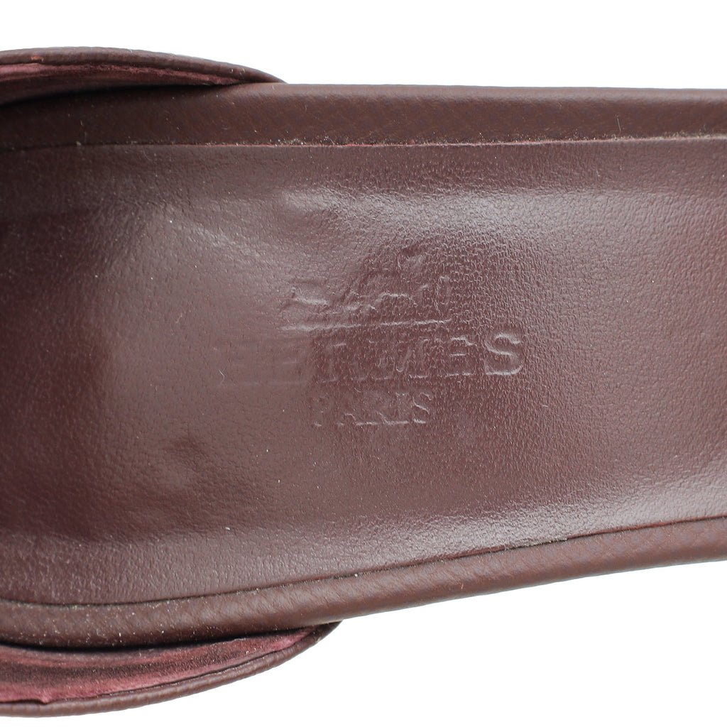 Hermes Ecorce Premiere 105 Sandals 39.5
