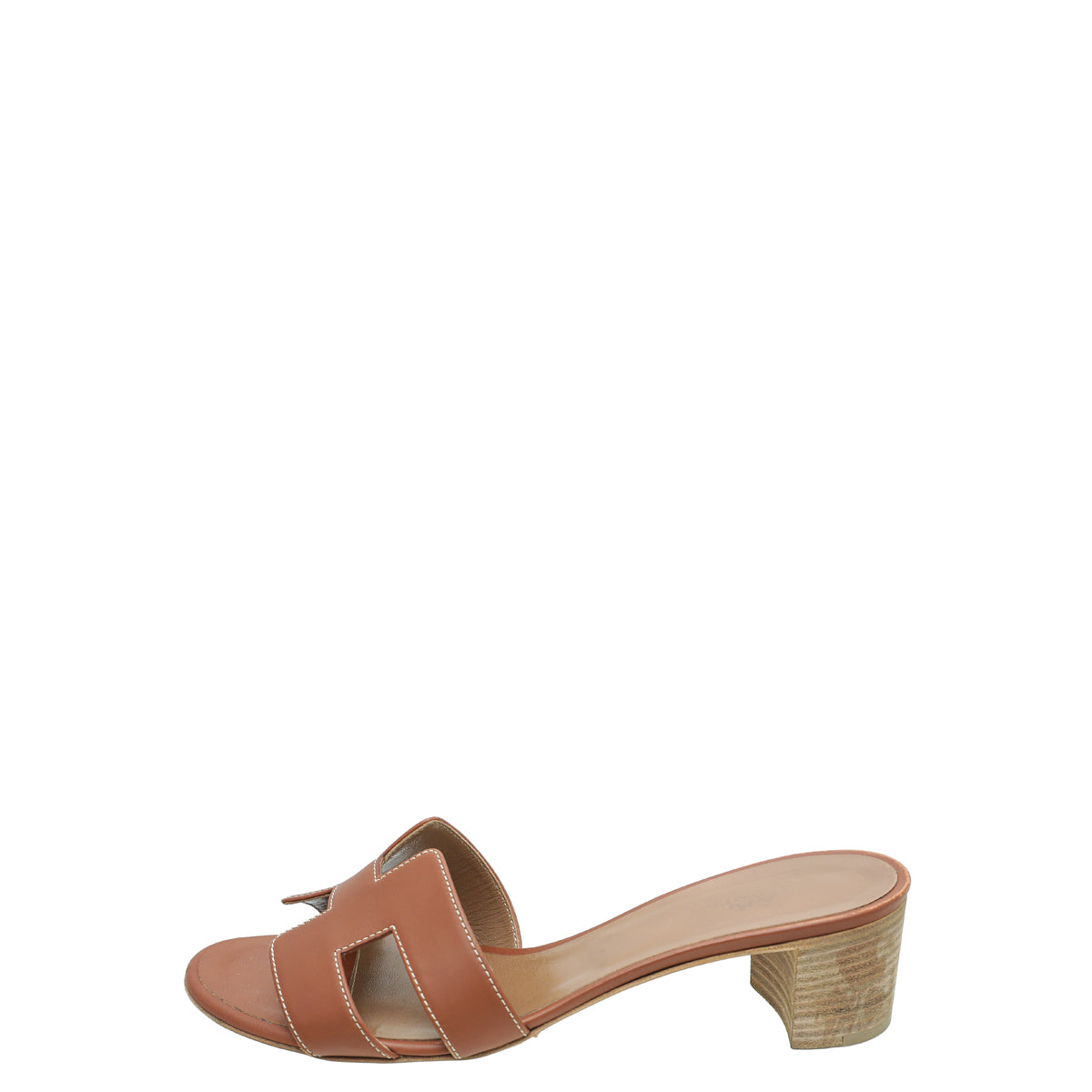 Hermes Gold Oasis Sandals 39