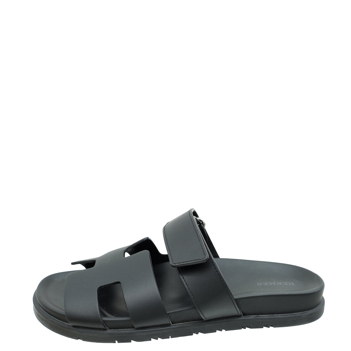 Hermes Black Chypre Sandal 39