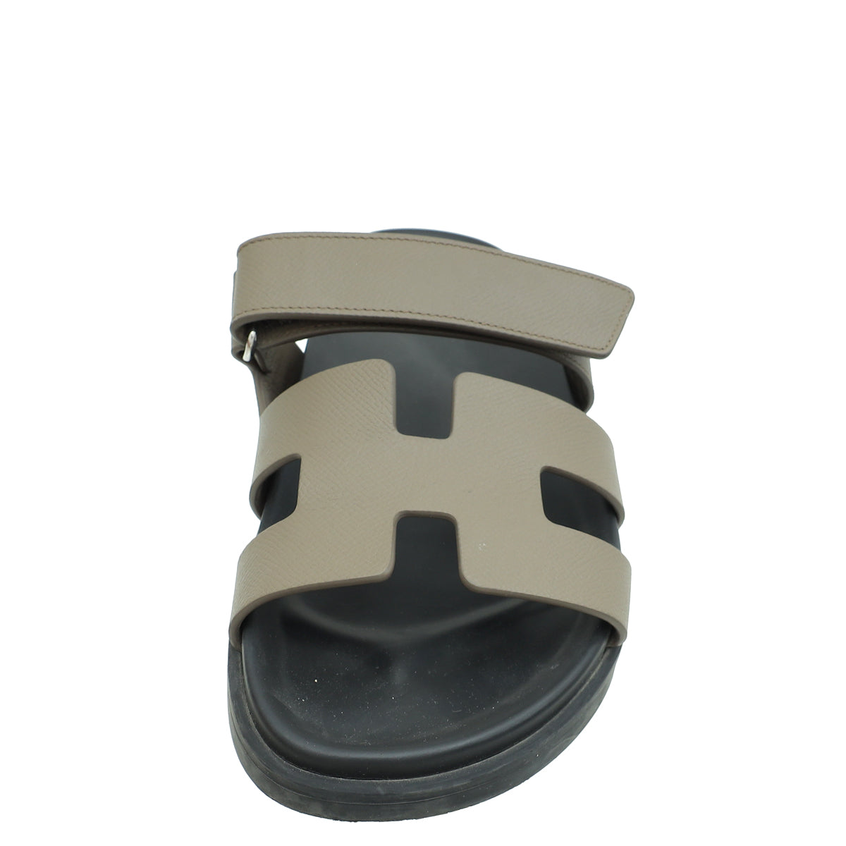 Hermes Etoupe Chypre Sandals 39