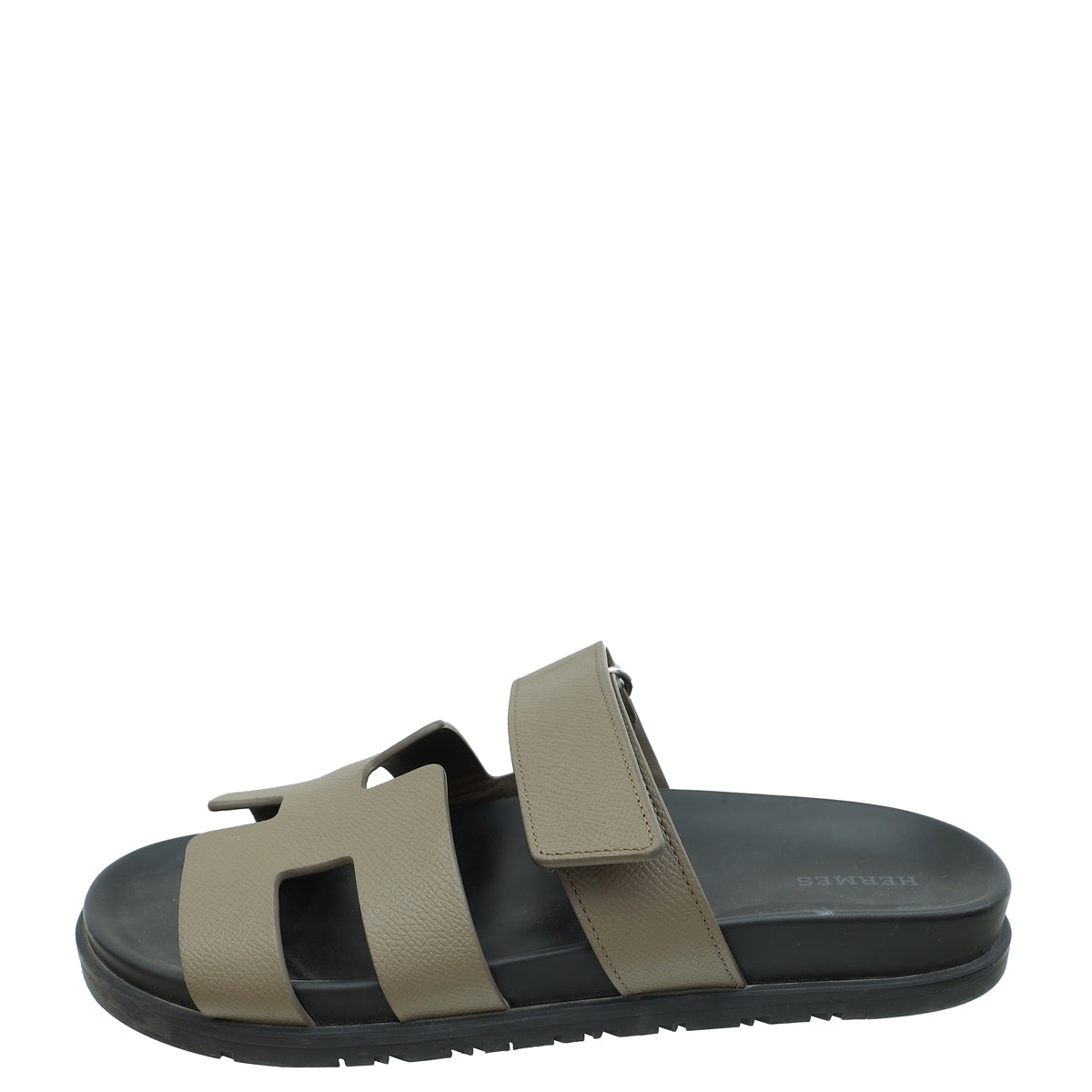 Hermes Etoupe Chypre Sandals 39