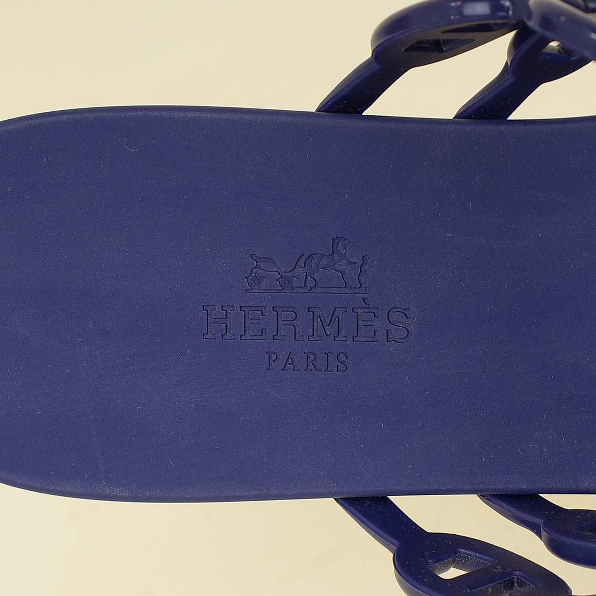 Hermes Violet Iris Island Waterproof Sandal 39