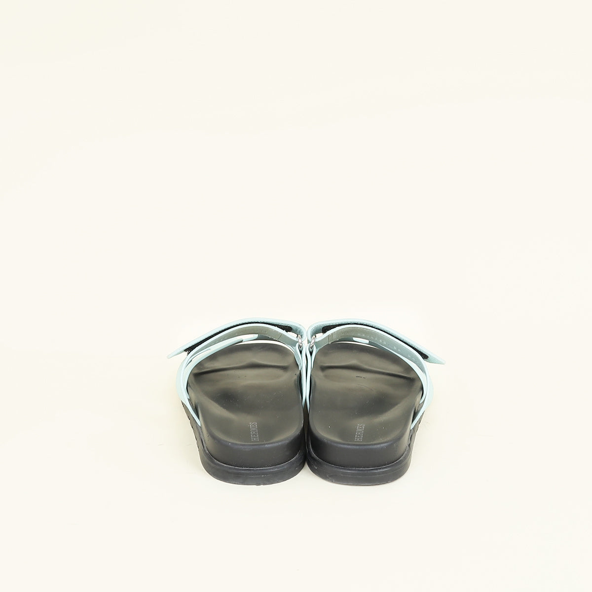 Hermes Bleu Cristaux Chypre Sandal 39