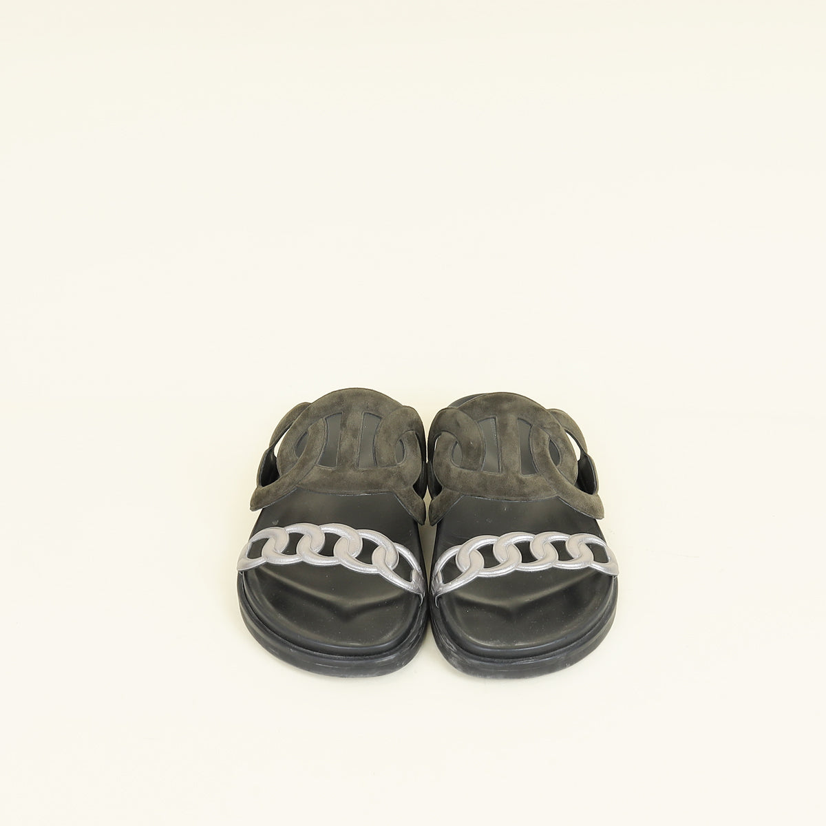 Hermes Bicolor Extra Sandal 39
