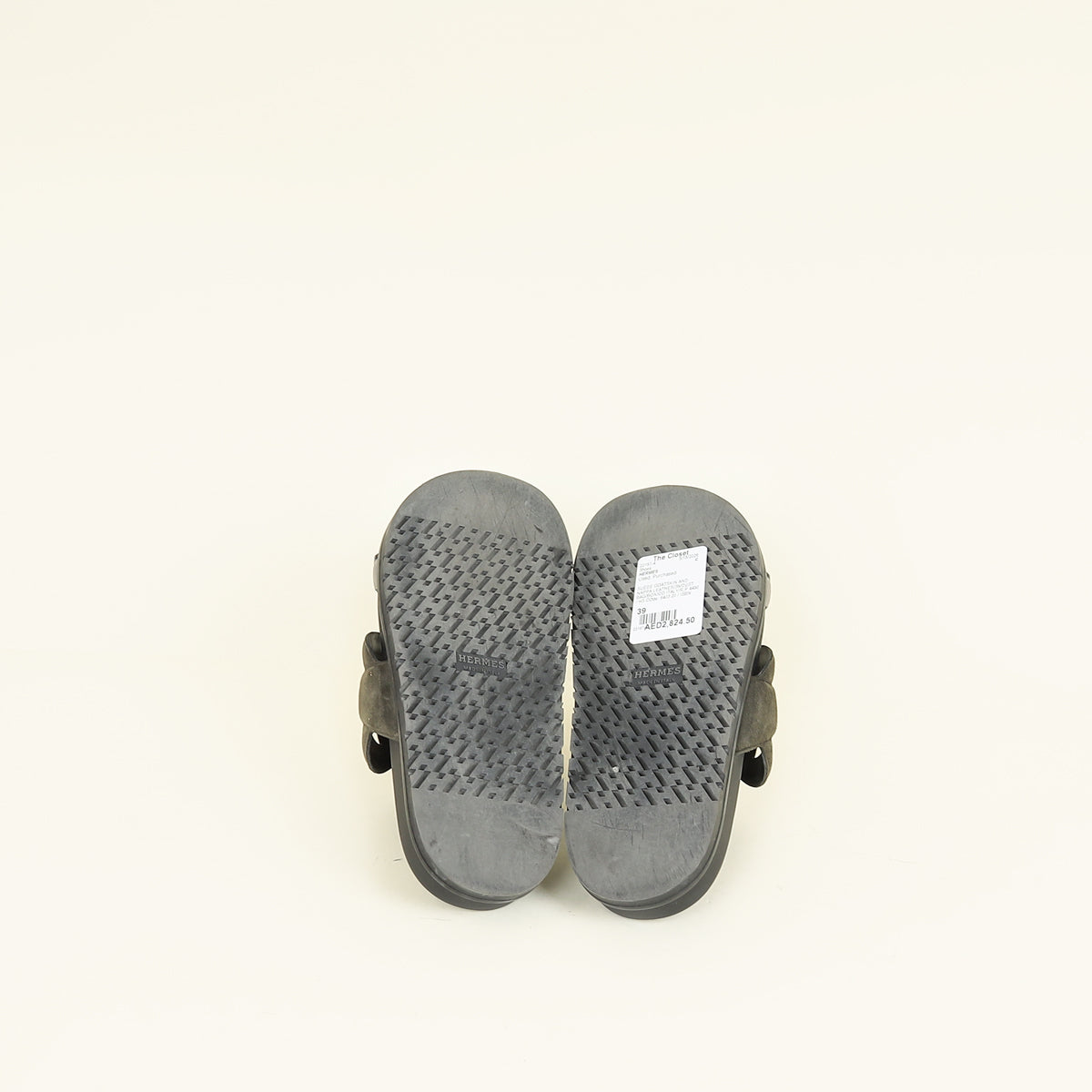 Hermes Bicolor Extra Sandal 39