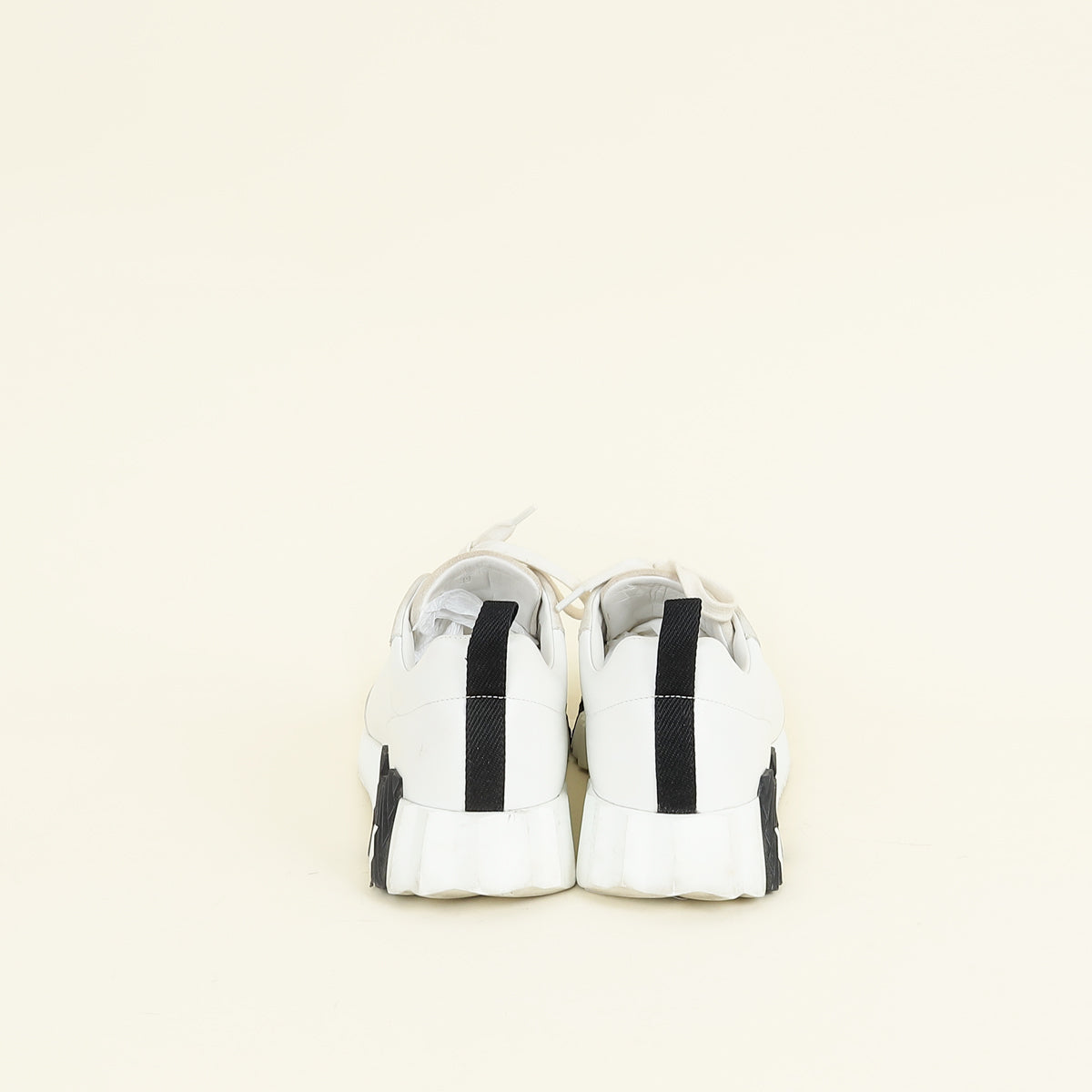 Hermes Blanc Bouncing Sneaker 39