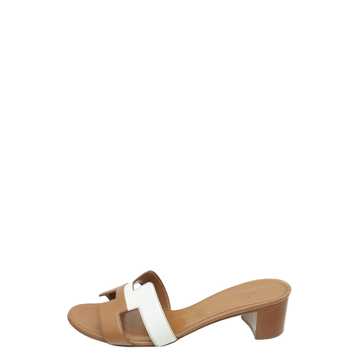 Hermes Bicolor Oasis Sandal 39