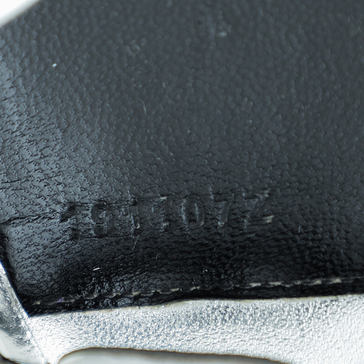 Hermes Gris Argente Tandem Sandal 39