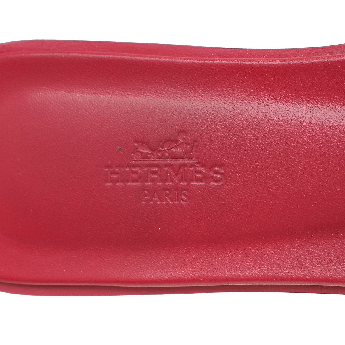Hermes Rose Magenta Oran Sandal 39