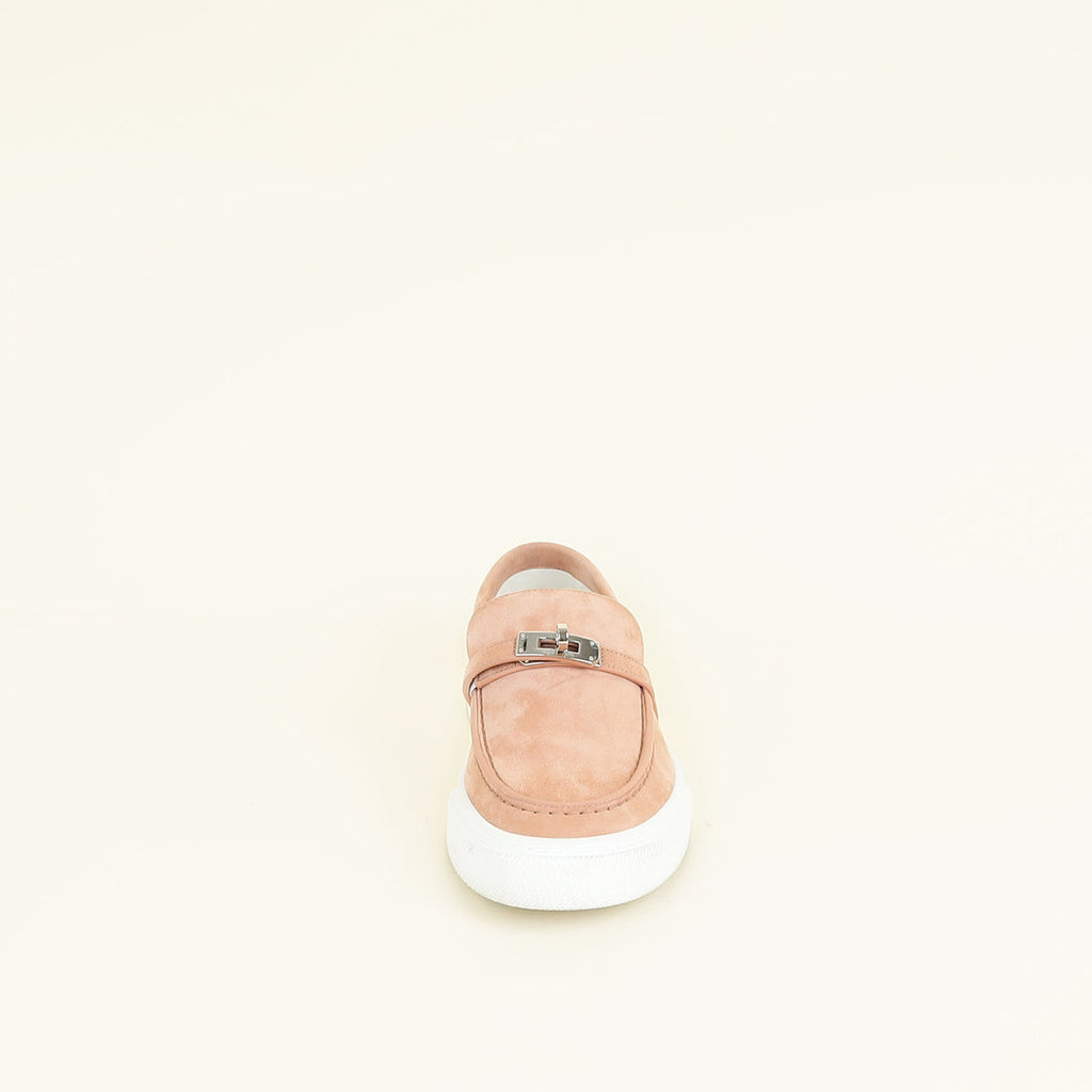 Hermes Nude Game Slip-On Sneaker 39