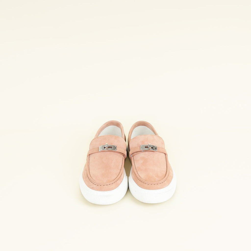 Hermes Nude Game Slip-On Sneaker 39
