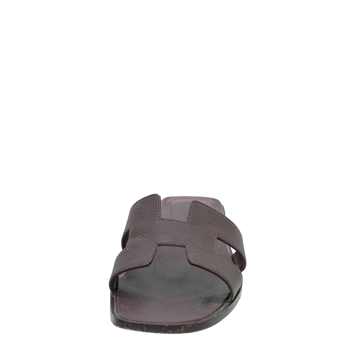 Hermes Rouge H Oran Sandal 39