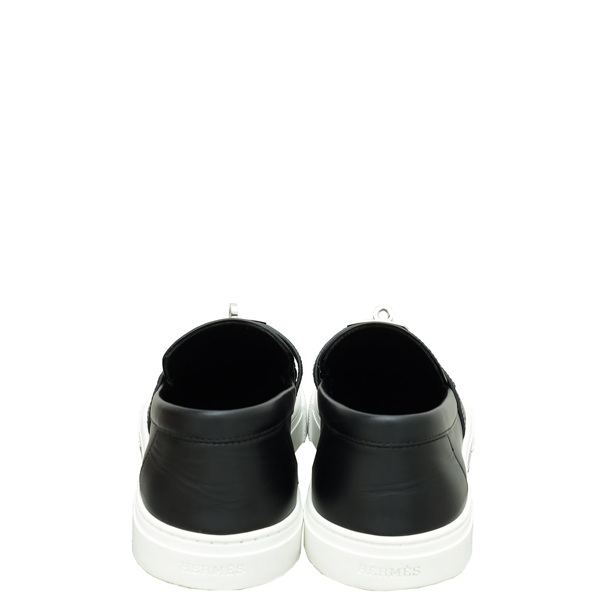 Hermes Noir Game Slip-On Sneaker 39