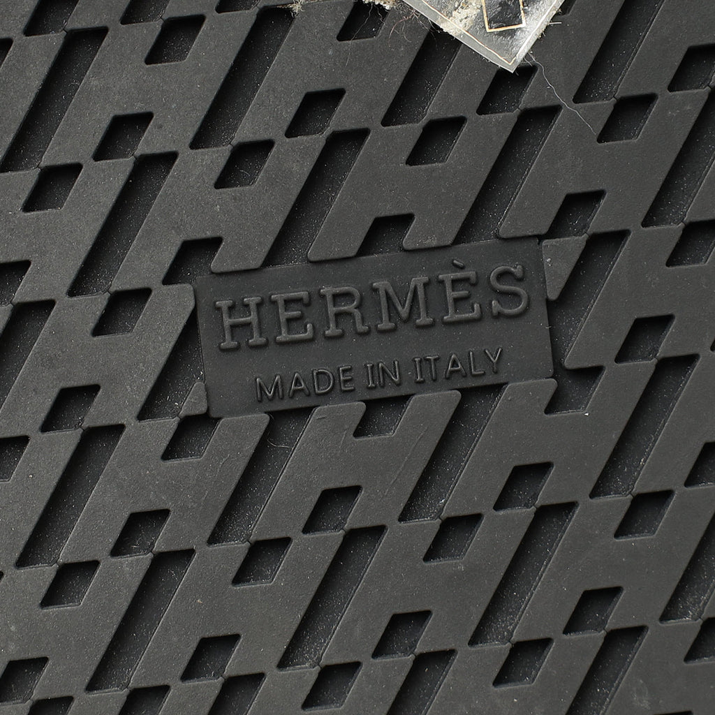 Hermes Bicolor Chypre Suede Sandals 40.5