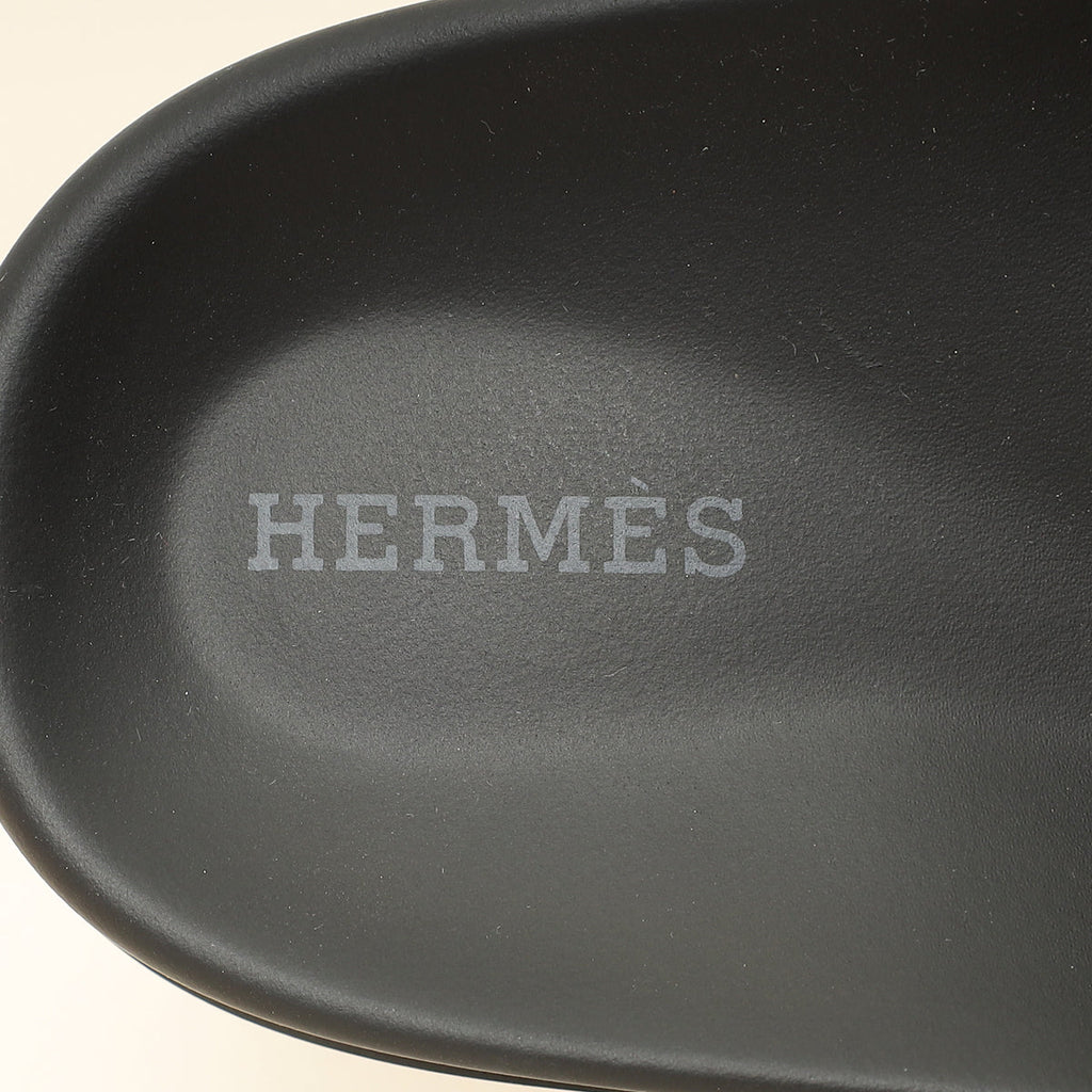 Hermes Bicolor Chypre Suede Sandals 40.5