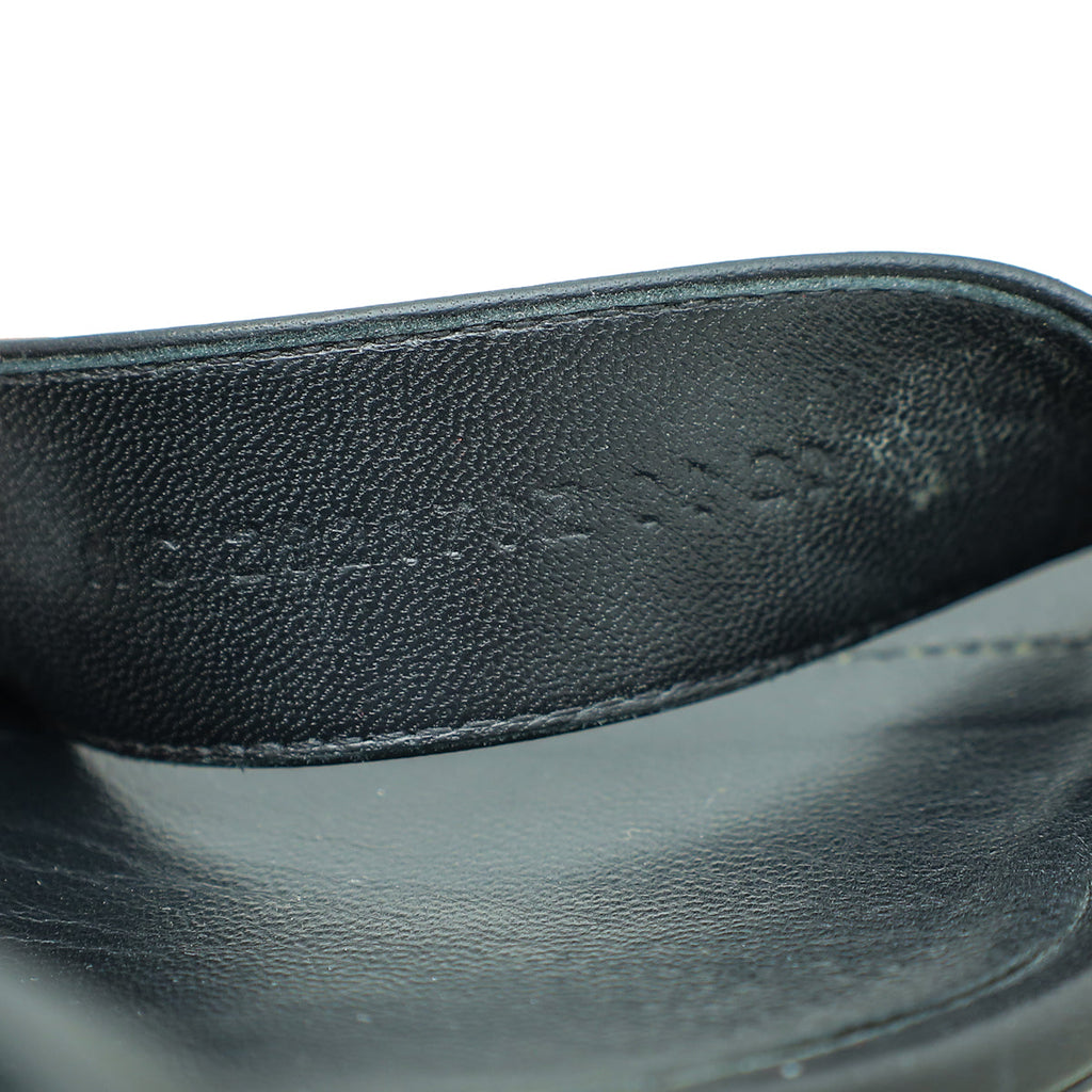 Hermes Noir Bikini Sandal 40.5