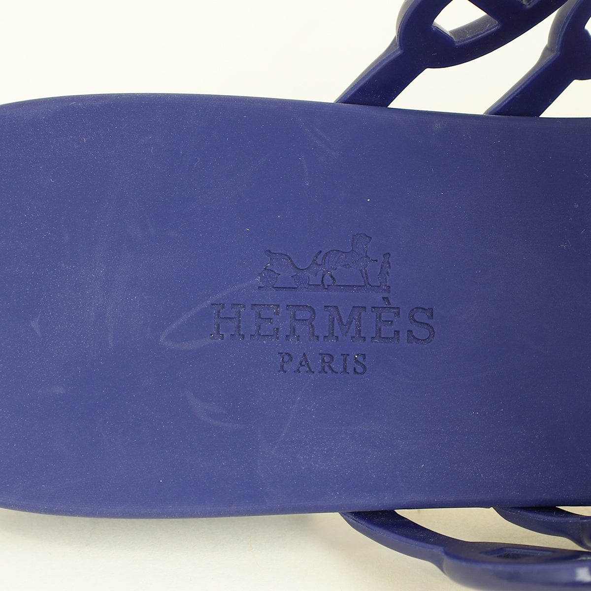Hermes Violet Iris Island Waterproof Sandal 40
