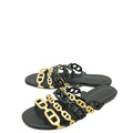 Hermes Bicolor Thalassa Flat Sandal 40