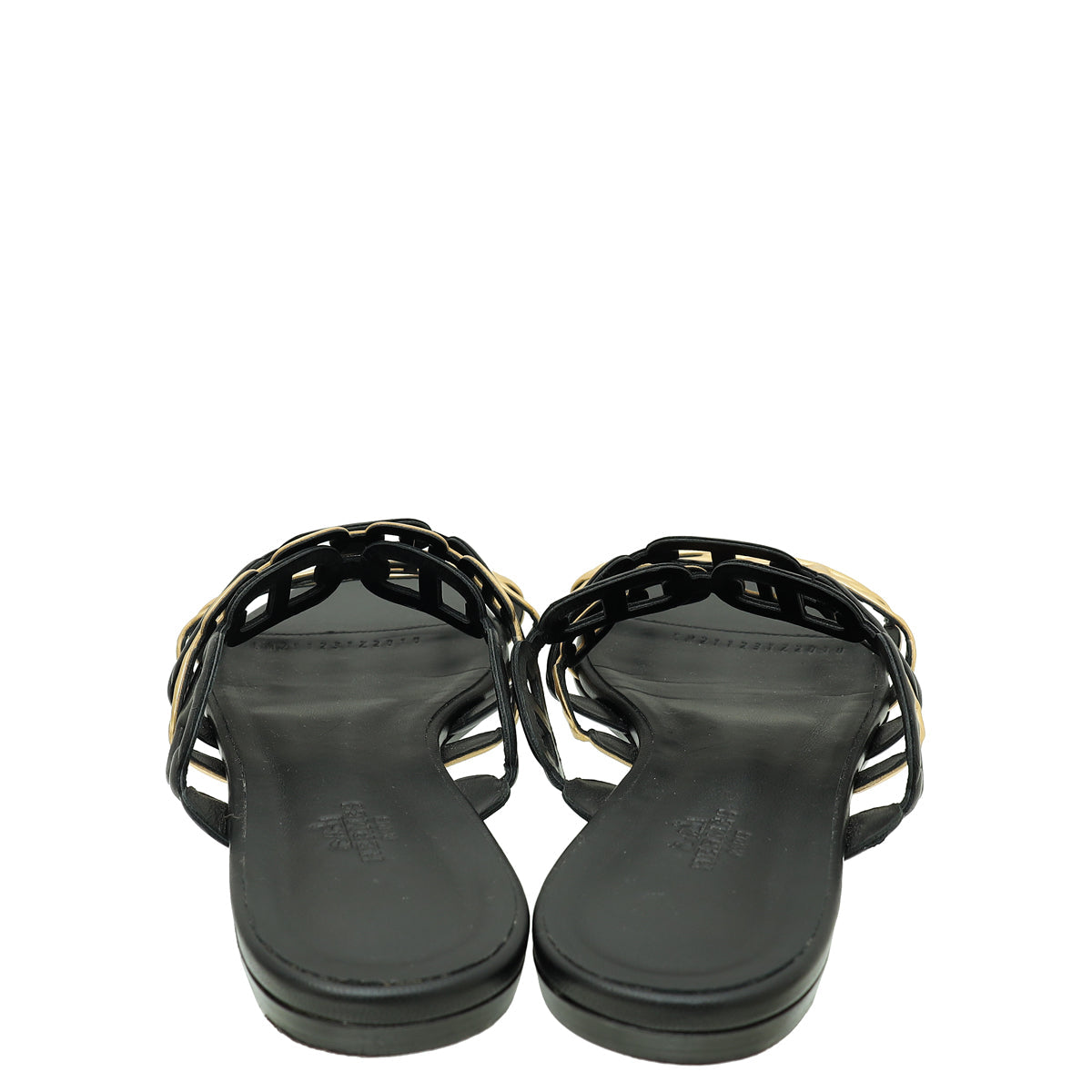 Hermes Bicolor Thalassa Flat Sandal 40