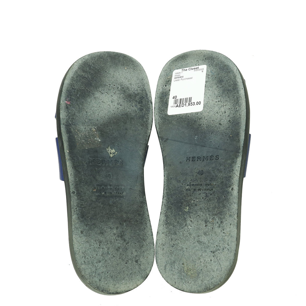 Hermes Bicolor Izmir Sandal 40