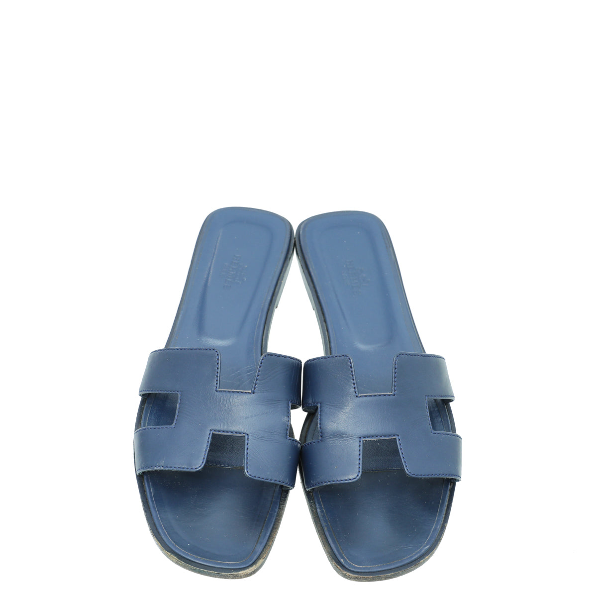 Hermes Royal Blue Oasis Sandals 40