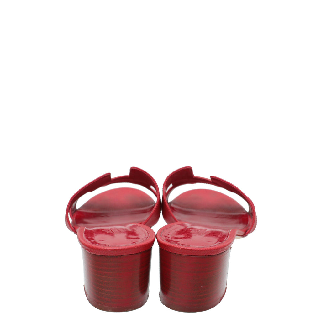 Hermes Casaque Oasis Sandals 40