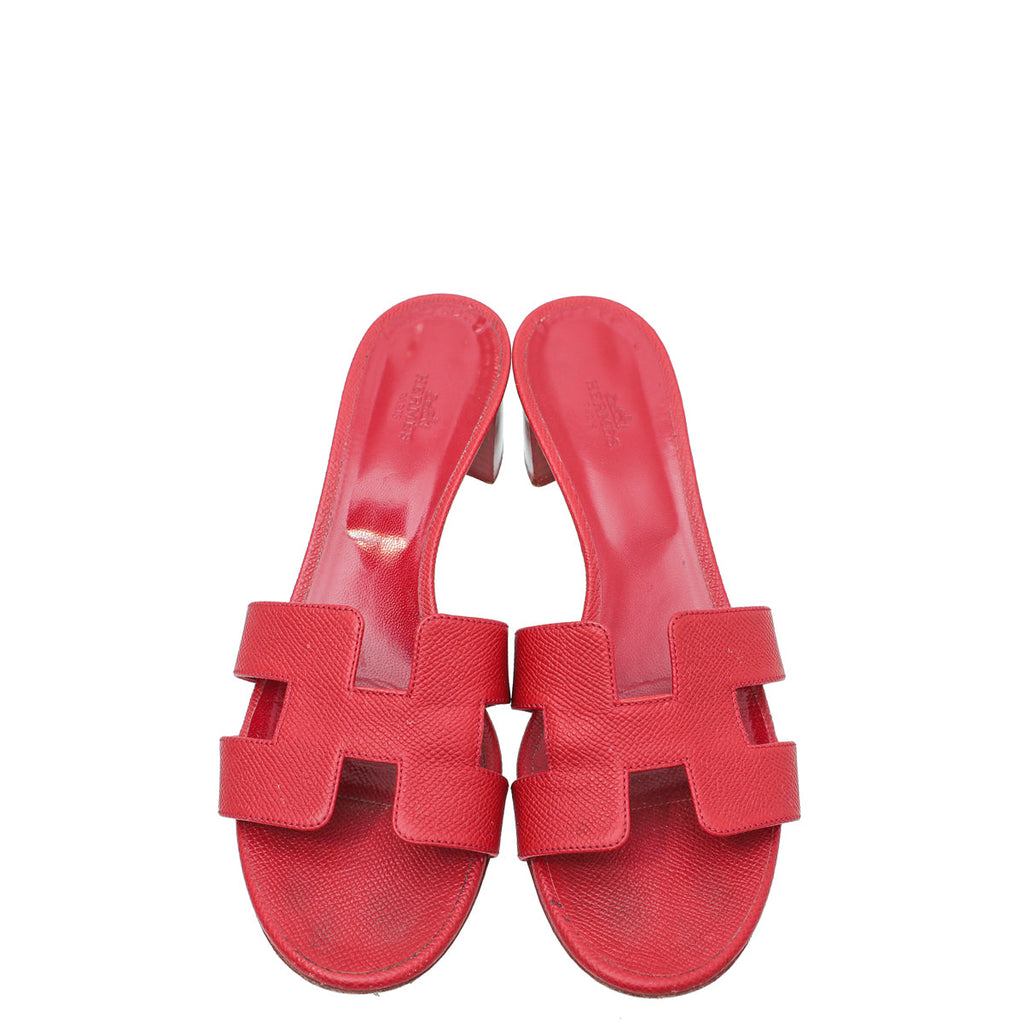 Hermes Casaque Oasis Sandals 40