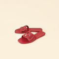 Hermes Rose Baie Aloha Sandals 40