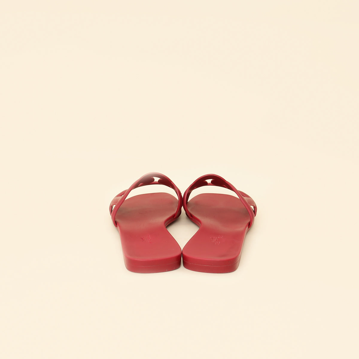 Hermes Rose Baie Aloha Sandals 40