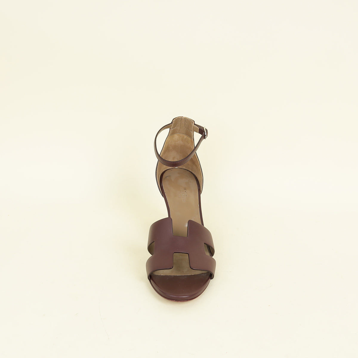 Hermes Bordeaux Legend Sandal 40