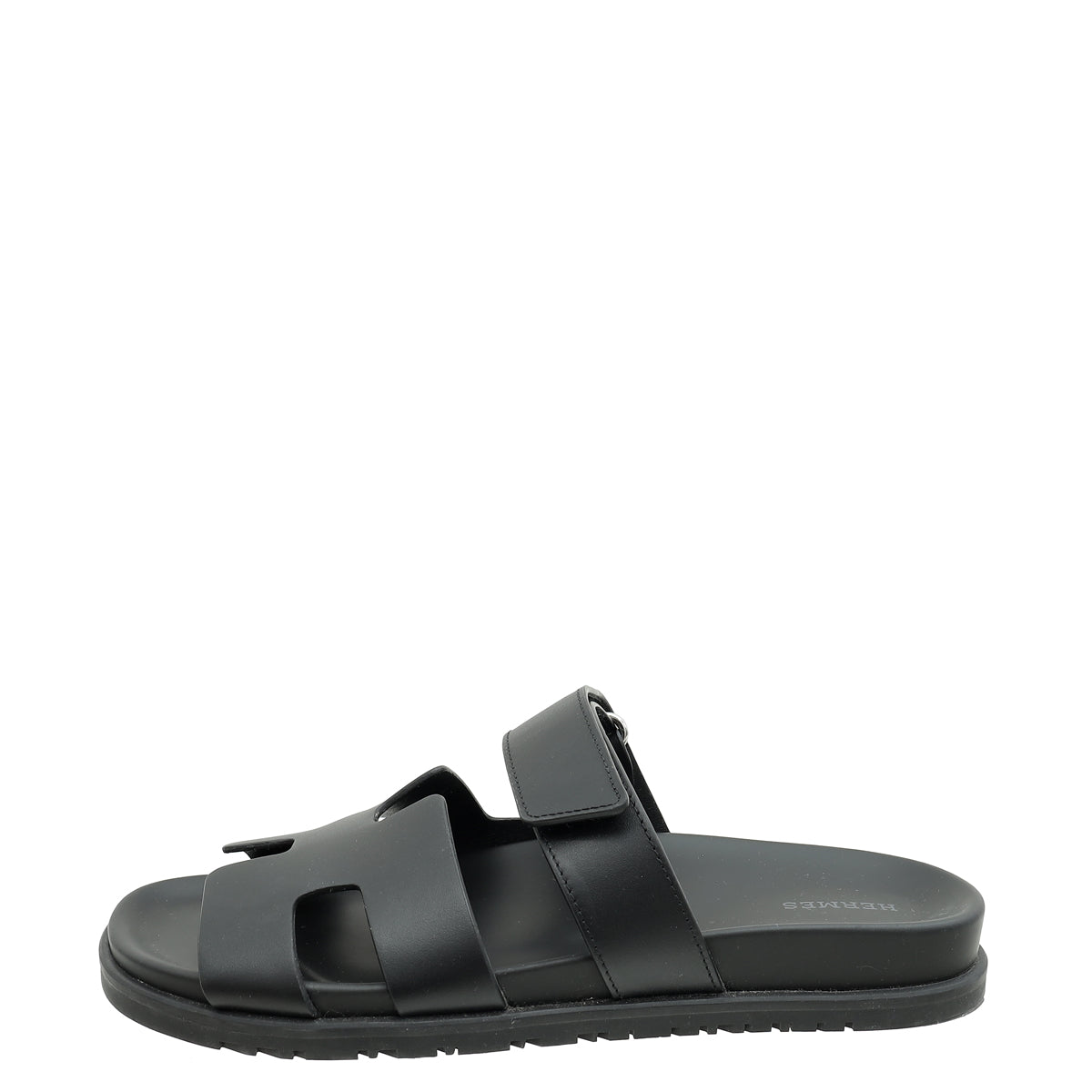 Hermes Noir Chypre Sandal 40
