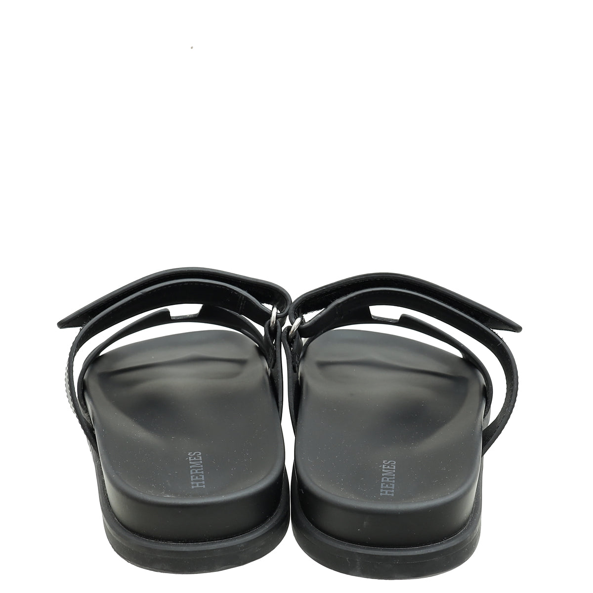 Hermes Noir Chypre Sandal 40