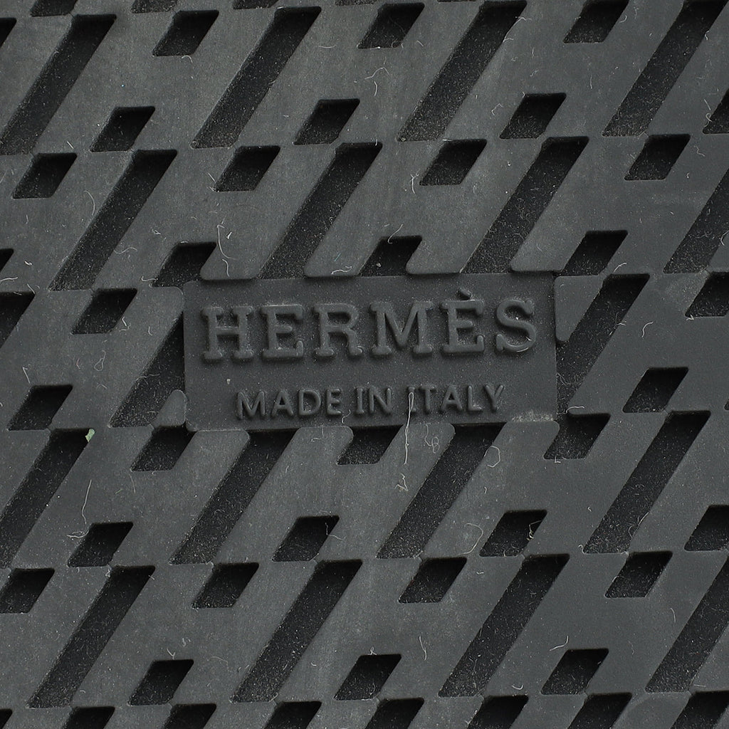 Hermes Noir Chypre Sandal 40