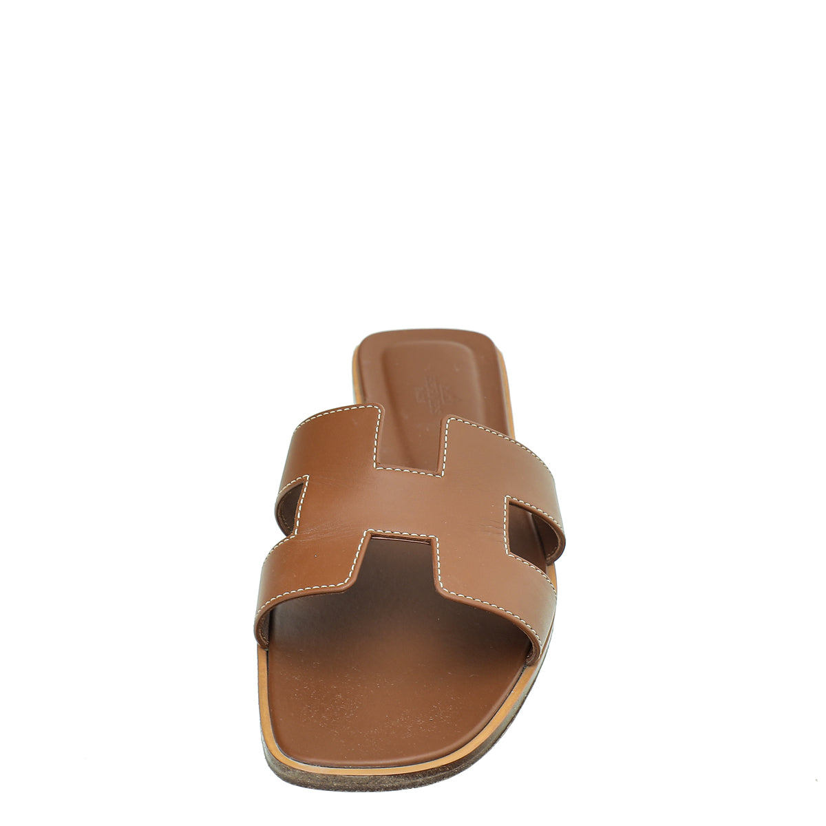 Hermes Gold Oran Sandal 40