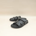 Hermes Noir Chypre Sandal 40