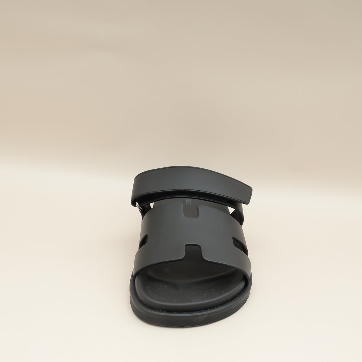 Hermes Noir Chypre Sandal 40