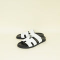 Hermes Blanc Chypre Sandal 41.5