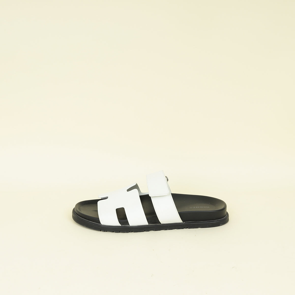 Hermes Blanc Chypre Sandal 41.5