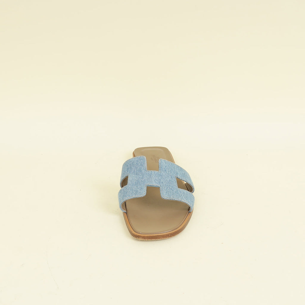 Hermes Bicolor Oran Sandal 41.5