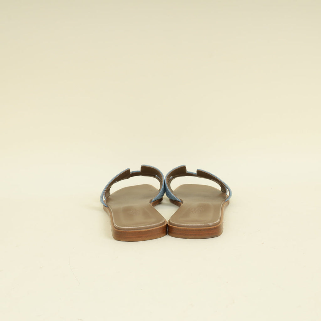 Hermes Bicolor Oran Sandal 41.5